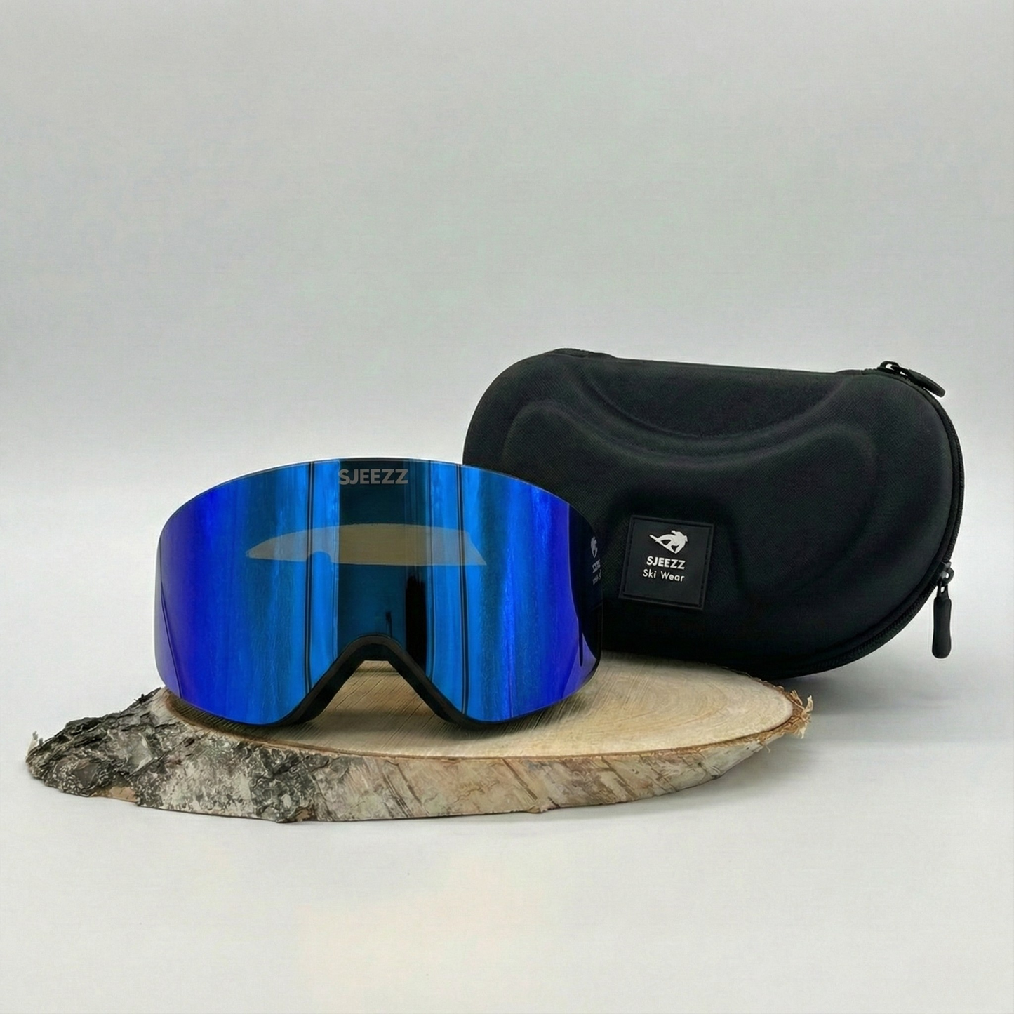 Sjeezz ® SlopeVision Skibril - Blauw Lens (Cat 3)