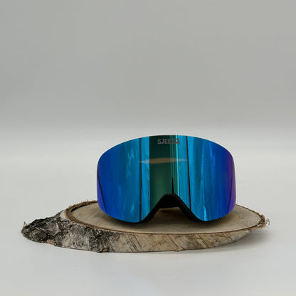 Sjeezz ® SlopeVision Skibril - Lichtblauwe Lens (Cat 3)