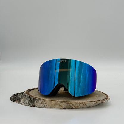 Sjeezz ® SlopeVision Skibril - Lichtblauwe Lens (Cat 3)