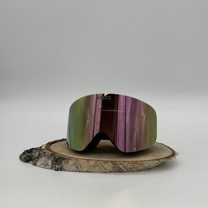 Sjeezz ® SlopeVision Skibril - Lichtroze Lens (Cat 3)