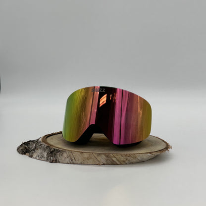 Sjeezz ® SlopeVision Skibril - Roze Lens (Cat 3)