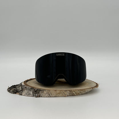 Sjeezz ® SlopeVision Skibril - Zwarte Lens (Cat 4)