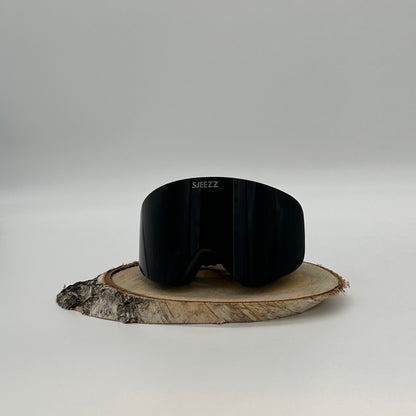Sjeezz ® SlopeVision Skibril - Zwarte Lens (Cat 4)