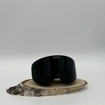 Sjeezz ® SlopeVision Skibril - Zwarte Lens (Cat 4)